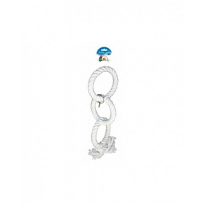 Zabawka DUVO+ Lina 3 pętle dla papug 43 cm