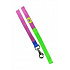 Smycz nylonowa CLUB G 20mmx120cm fioletowo-zielona FP 1szt.
