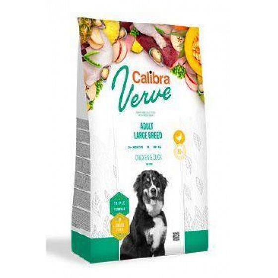 Calibra Dog Verve GF Adult Large Kurczak&Kaczka 2kg