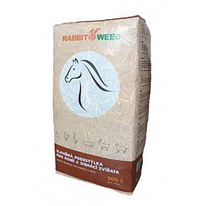 Ściółka słomiana dla koni i zwierząt RabbitWeed 500l