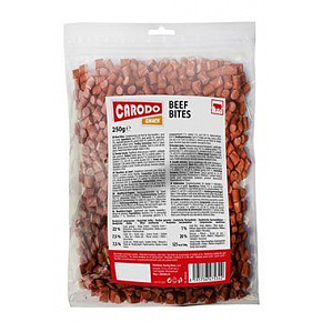 CARODO Dog poch. Hovězí kousky 250g CARODO Dog poch. Hovězí kousky 250g