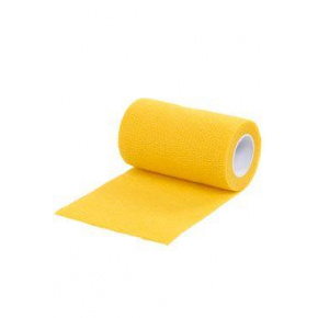 Bandaż elastyczny. Vet-Flex 10cm x 4,5m żółte Kruuse 1szt