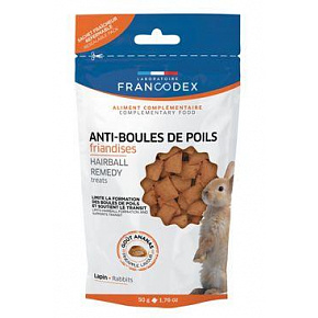 Francodex przysmak Hairball Remedy królik 50g