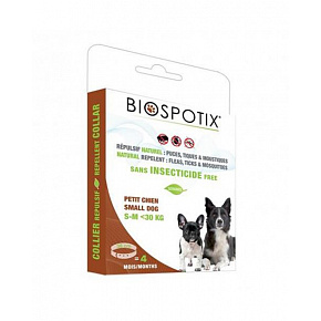 Obroża BIOGANCE Biospotix Small dog S-M z efektem odstraszającym 38 cm (do 30 kg)