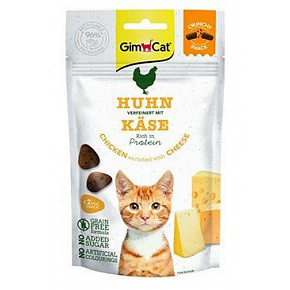 GimCat Crunchy Snacks kurczak z serem 50g
