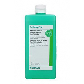 Softasept N Bezbarwny dezynfekcja skóry, błon śluzowych, ran 1000 ml