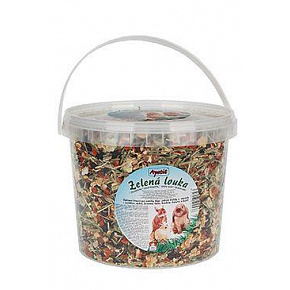 Apetit krmivo Zelená louka 1kg kbelík Apetit krmivo Zelená louka 1kg kbelík