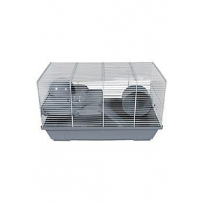 Klec křeček PRIMO 50cm šedá/bílá Zolux