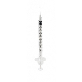 Strzykawka KRUUSE U50 insulinowa 3-częściowa, 0,5 ml z igłą 29 G x 1/2