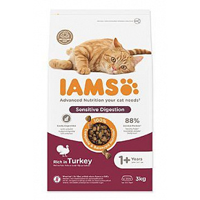 Iams Cat Adult Indyk 3kg Iams Cat Adult Indyk 3kg
