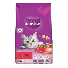 Whiskas Dry z wołowiną 300g