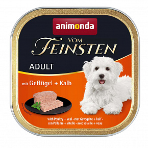 ANIMONDA pasztet ADULT - drób, cielęcina dla psów 150g