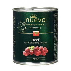 Nuevo pes Adult Wołowina konz. 800g Nuevo pes Adult Wołowina konz. 800g