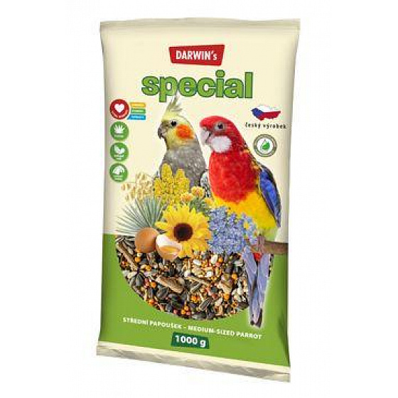 Darwin's Średni Papuga Special 1kg