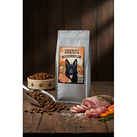 CEZZOO Premium Dog Senior & Light 15 kg