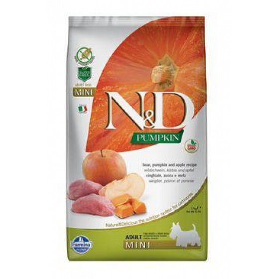 N&D Pumpkin DOG Adult Mini Dzik & Jabłko 800g