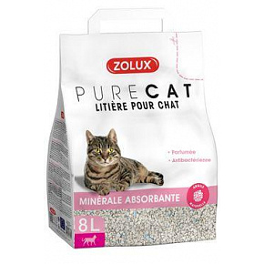 PURECAT scented absorbent 8l Zolux