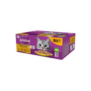 Whiskas saszetki. Core wybór drobiowy w galarecie 80x85g