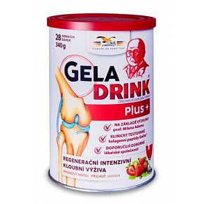 Geladrink Plus truskawka plv 340g