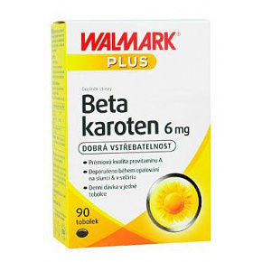 Beta karoten 6mg 90tbl Walmark