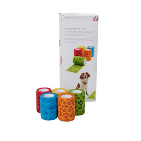 Bandaż KRUUSE Fun-Flex Care 7,5 cm x 4,5 m, 10 szt.