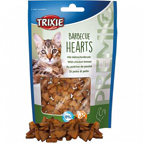 Premio BARBECUE HEARTS z kurczaka, grillowane serduszka 50 g
