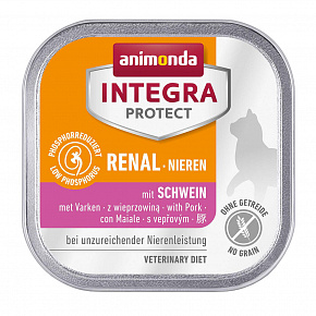 INTEGRA PROTECT NIERE/RENAL dieta wieprzowina dla kotów 100g