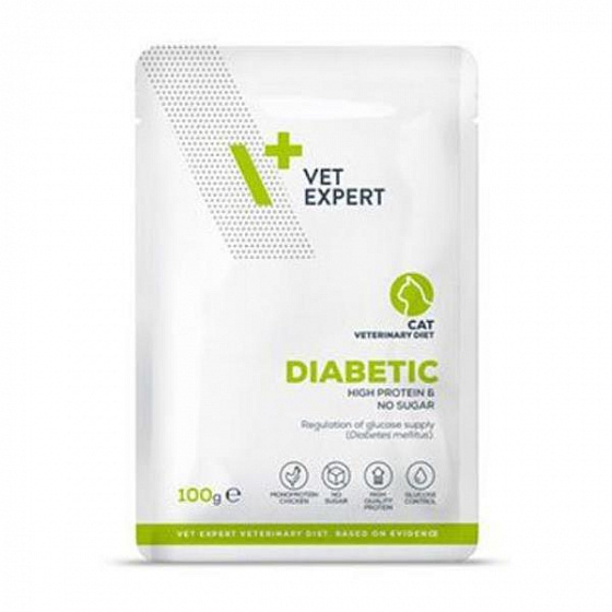 VetExpert VD cat Diabetic saszetka 100 g