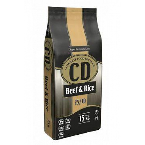 Delikan Dog CD Wołowina&Ryż 15kg
