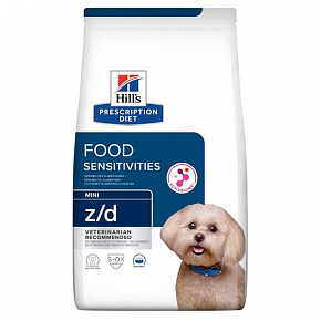 HILLS PD Ca Adult Mini Z/D Skin/Food Sensitivities 6 kg HILLS PD Ca Adult Mini Z/D Skin/Food Sensitivities 6 kg