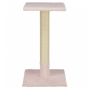 Drapak BAENA, 69 cm, króliczy plusz, jasnoróżowy - OFERTA LIMITOWANA