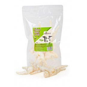 NATURECA przysmak Suszone kurze łapki wapniowe 100g NATURECA przysmak Suszone kurze łapki wapniowe 100g