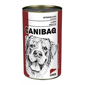 Canibaq dog konz. játrová 1250g Canibaq dog konz. játrová 1250g
