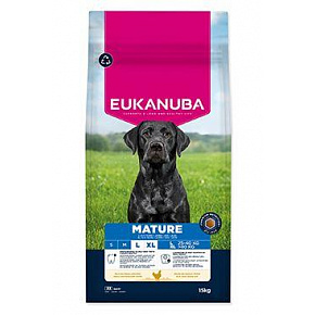 Eukanuba Dog Mature Large bogaty w świeżego kurczaka 15kg