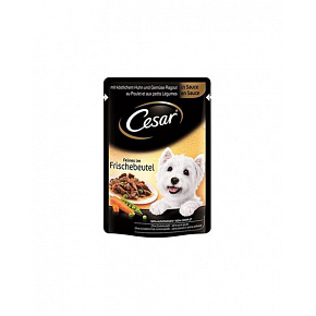 Mars CESAR saszetka dla psa smaczny kurczak z marchewką 24 x 100 g