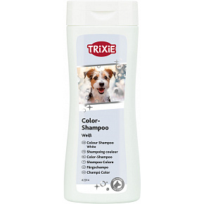 TRIXIE Color szampon - biały 250 ml - dla psów o jasnej i białej sierści