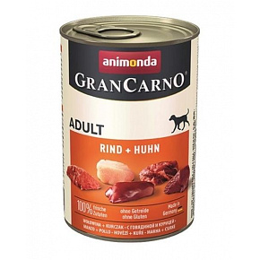 Animonda GRANCARNO® dog adult wołowina i kurczak opak. 6 x 800g puszka