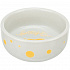 Ceramiczna miska w kropki, dla świnek morskich, 250 ml/ø 11 cm
