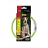 Obroża DOG FANTASY świetlna USB zielona 45cm 1szt