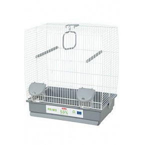 Klatka dla ptaków PRIMO Carla 40cm biała/szara Zolux