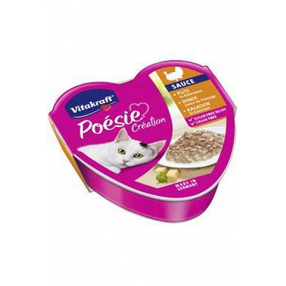 Vitakraft Cat Poésie Création Sos indyk ser 85g