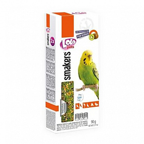 LOLO SMAKERS 2 klasy z kiwi dla papużek falistych 90 g