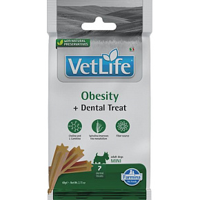 Przysmak Farmina Vet Life Dog Obesity Adult Mini 60g
