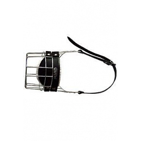 Metalowy kaganiec CHOPO Rottweiler, Fila, Mastif (suka) Zn