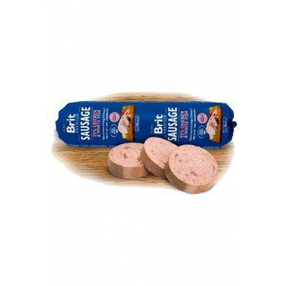 Brit Sausage Kurczak&Biała Ryba 800g