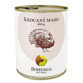 Bohemia Mięso z indyka we własnym sosie 800g