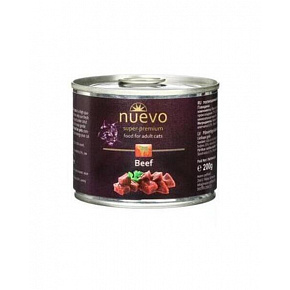 NUEVO cat Adult Beef bal. 6 x 200 g puszka NUEVO cat Adult Beef bal. 6 x 200 g puszka