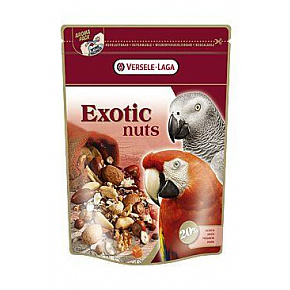 VL Prestige Premium Parrots Exotic Nuts Mix - mieszanka orzechów, owoców, zbóż i nasion dla dużych papug 750 g
