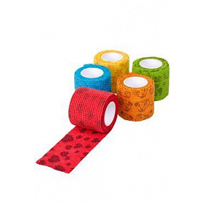 Bandaż elastyczny. Fun-Flex Care Inside 5cmx4,5m Mix 10szt