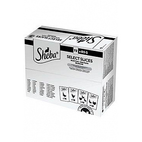 Sheba saszetka Select Slices wybór drobiowy 72x85g
